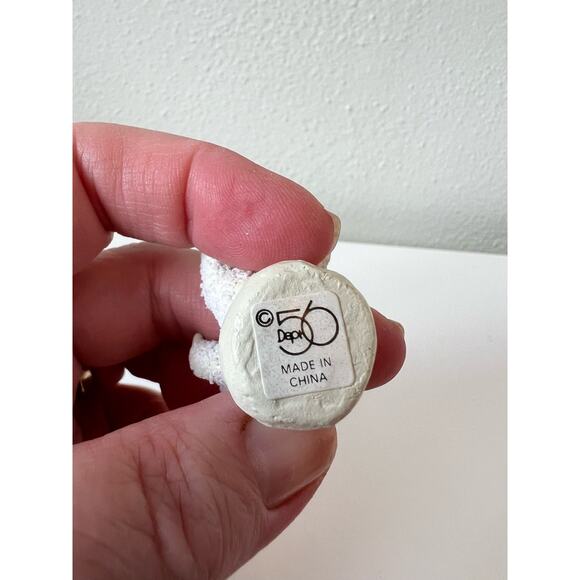 Department 56 Snowbabies "Don't Fall Off". Handpainted Pewter. #7603-1 with box - Picture 6 of 8